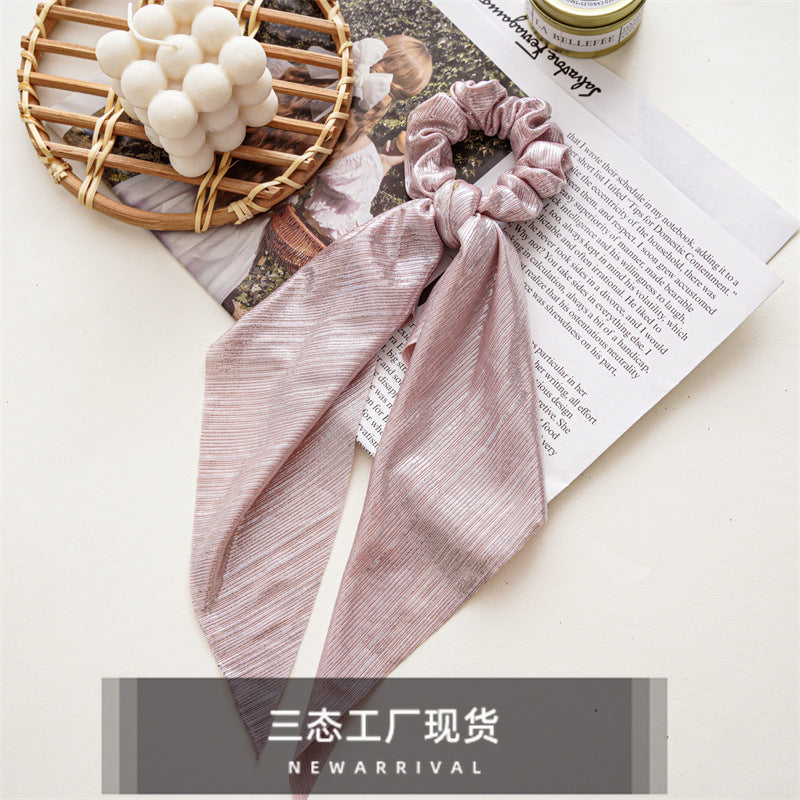 緞帶蝴蝶結大腸圈髮圈