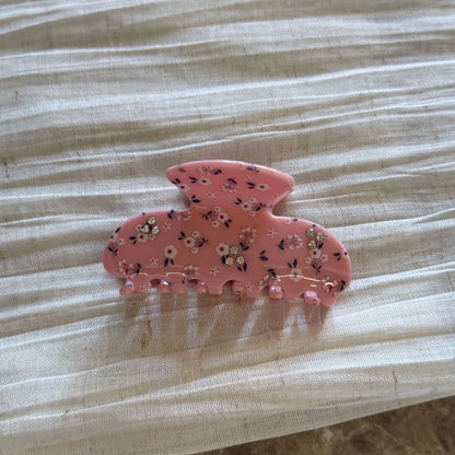 醋酸板材碎花鯊魚夾