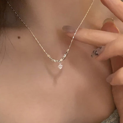 鋯石多層項鍊－細節特寫13｜https://igowo.tw/