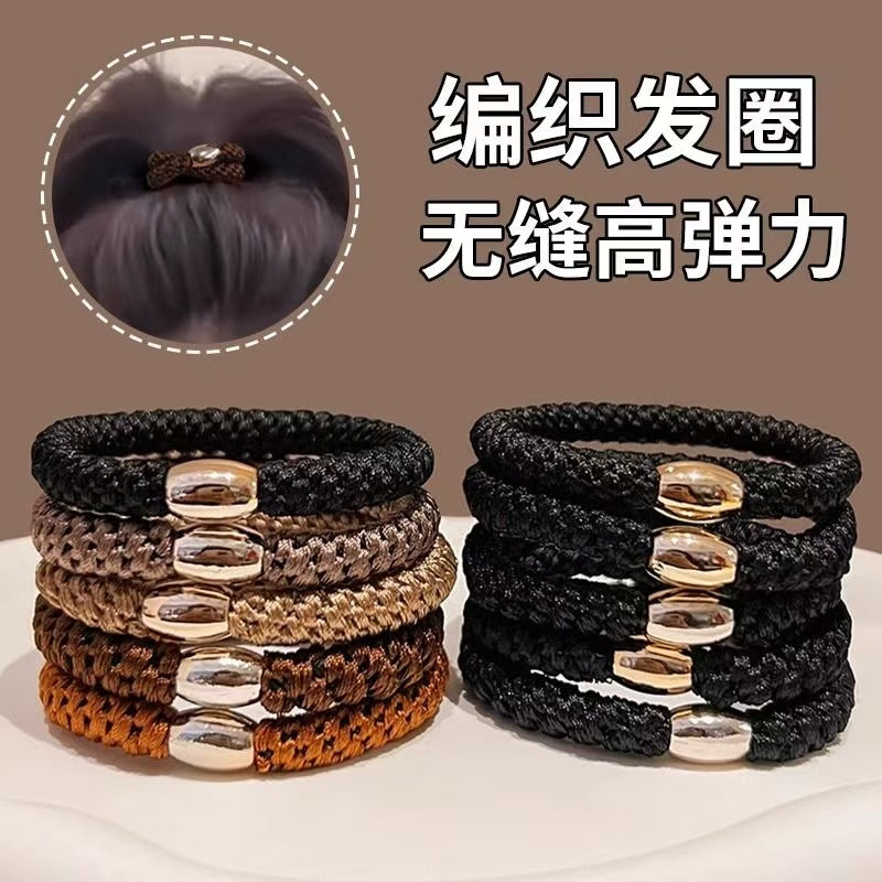 彈力繩簡約髮圈－商品主圖｜https://igowo.tw/