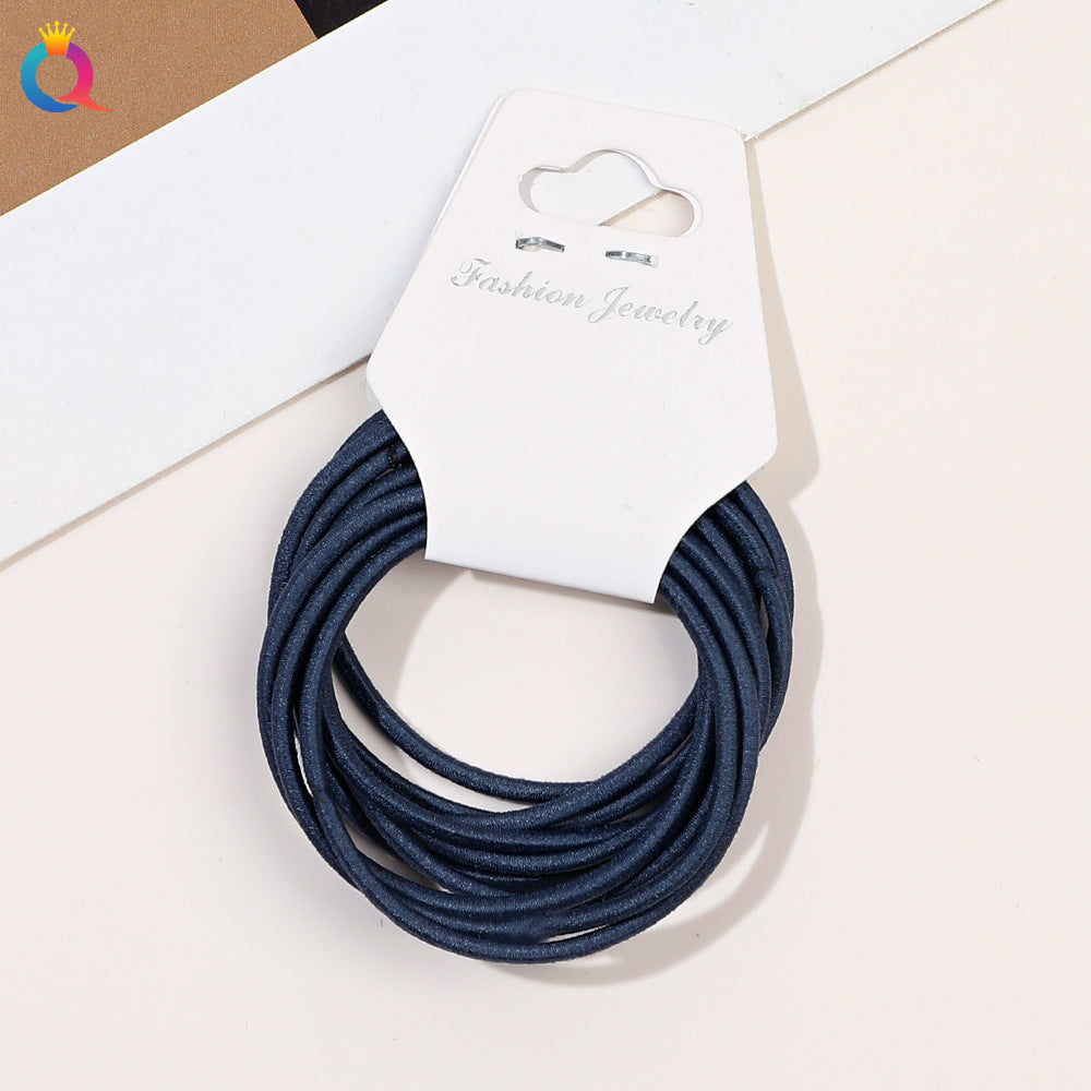 彈力繩簡約髮圈－細節特寫14｜https://igowo.tw/