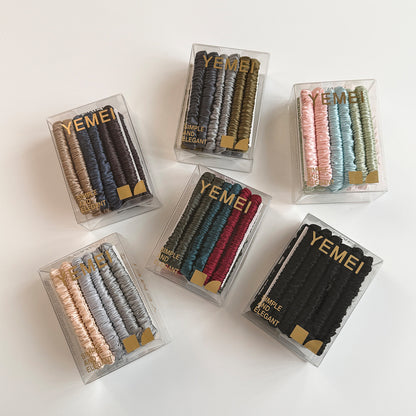 彈力繩簡約髮圈－商品主圖｜https://igowo.tw/