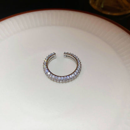 菱形花朵可調式戒指－細節特寫10｜https://igowo.tw/