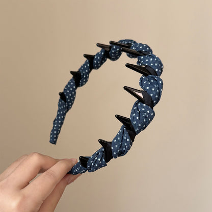 波點波浪髮箍
