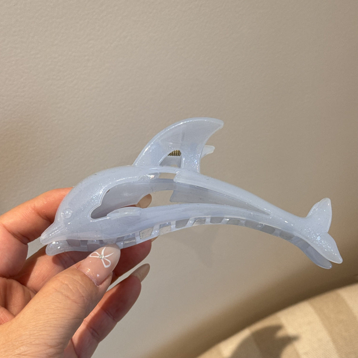 貝殼簡約鯊魚夾