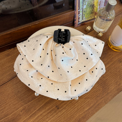 波點簡約髮夾