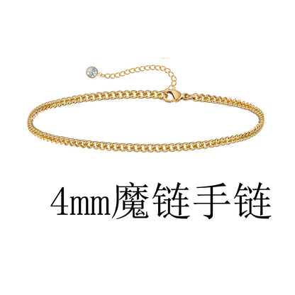 不銹鋼蛇骨手鏈