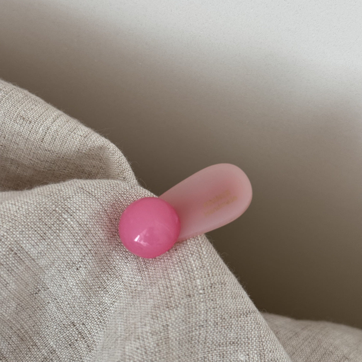 壓克力圓珠復古髮夾