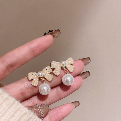 珍珠魚尾簡約耳環－細節特寫63｜https://igowo.tw/