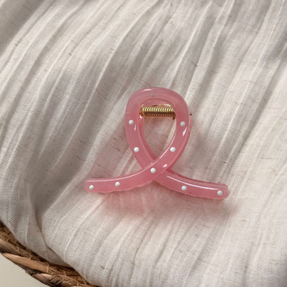 波點簡約鯊魚夾