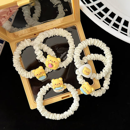 小熊簡約髮圈－商品主圖｜https://igowo.tw/