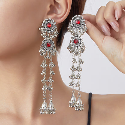 水滴長版復古耳墜－/黃色款細節｜https://igowo.tw/
