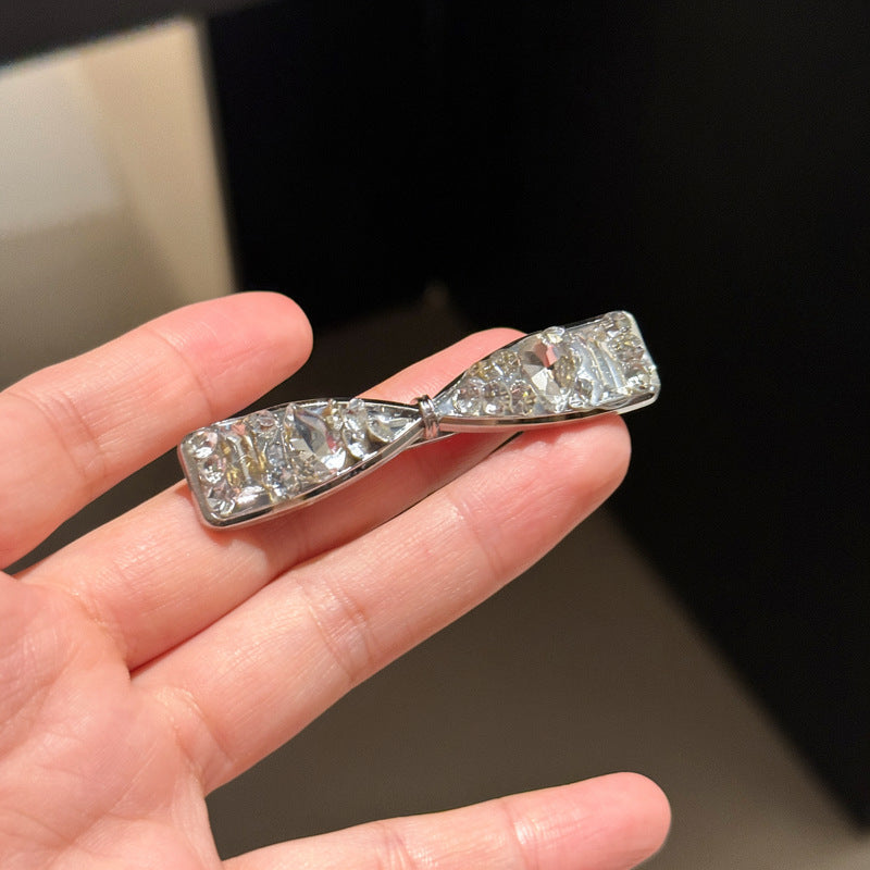 鋯石簡約髮夾