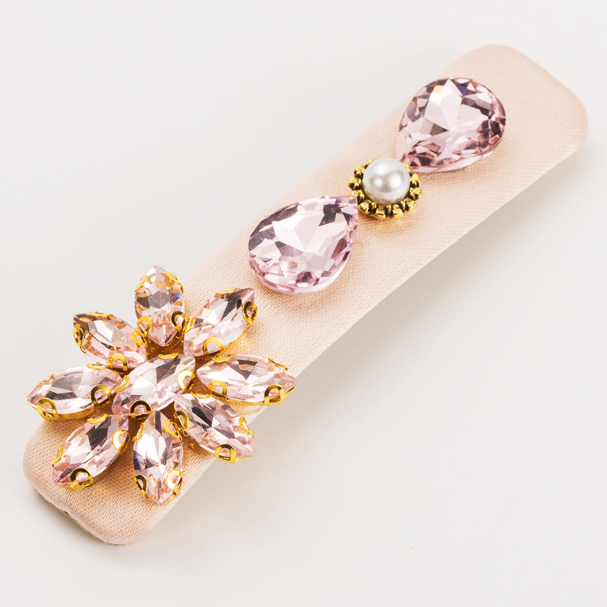 一字鑲鑽髮夾