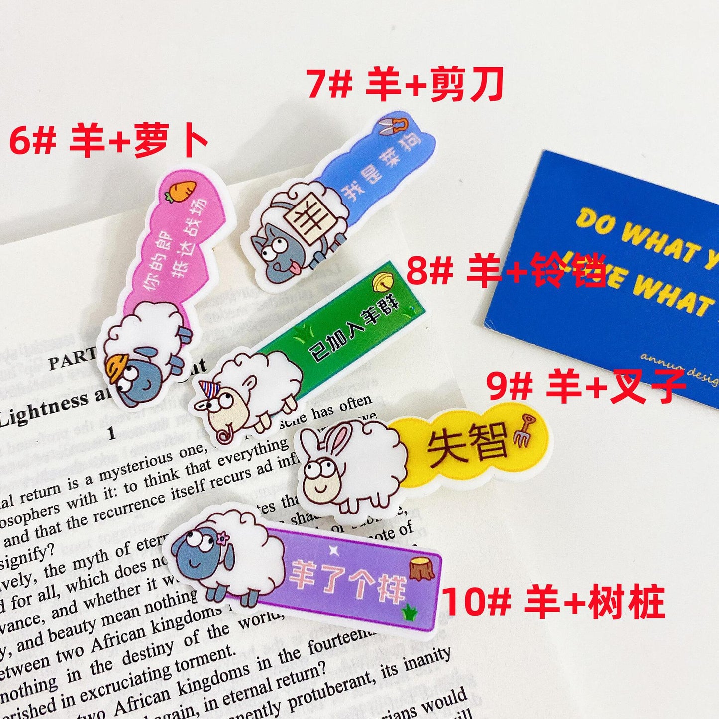 卡通簡約髮夾－細節特寫6｜https://igowo.tw/
