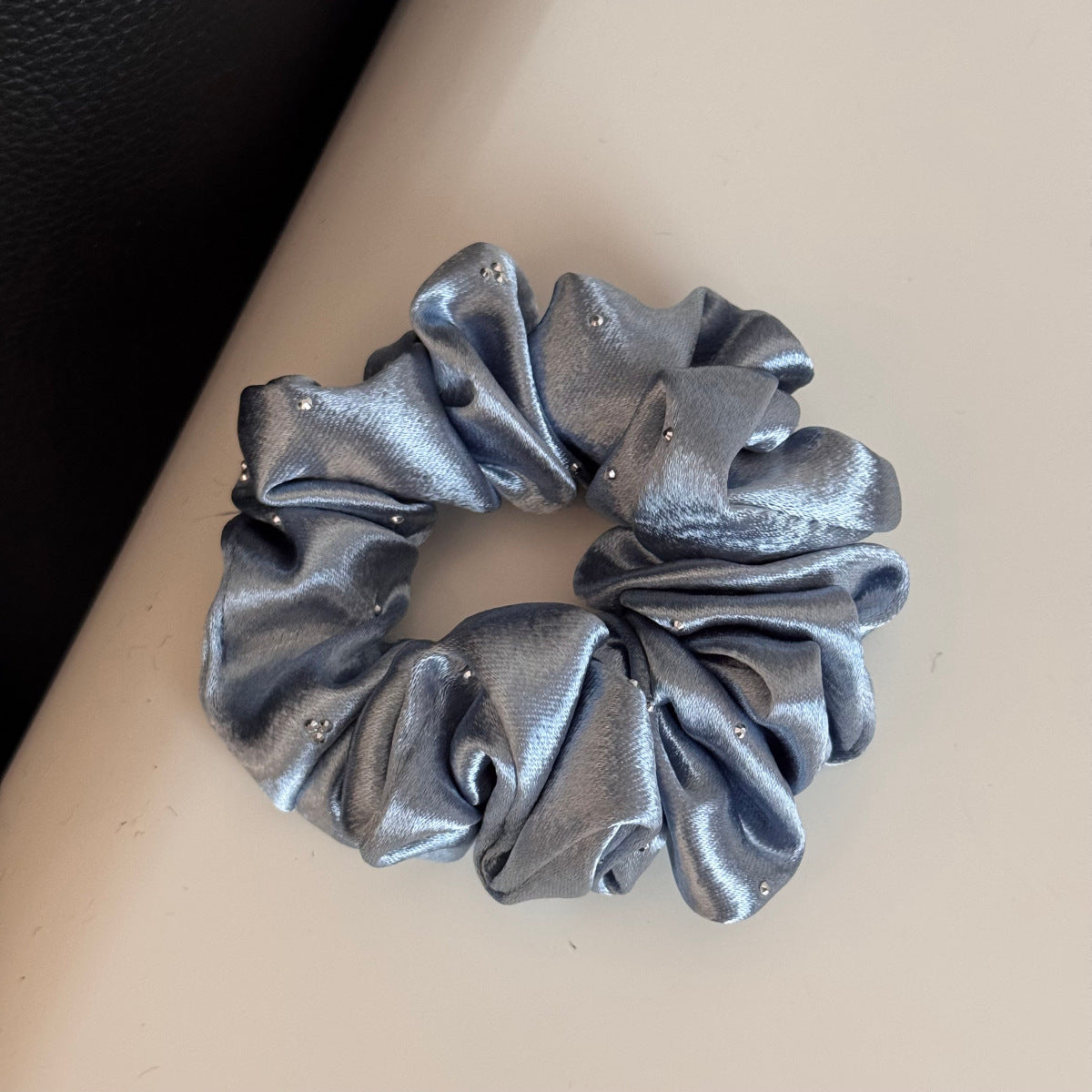 鋯石大腸圈鑲鑽髮圈