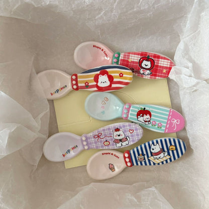 小狗簡約髮夾－商品主圖｜https://igowo.tw/