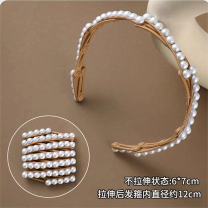 珍珠簡約髮箍