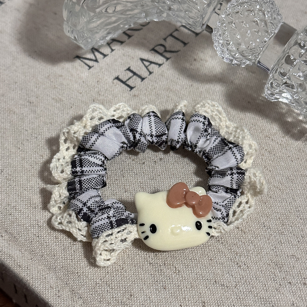 蕾絲簡約髮圈