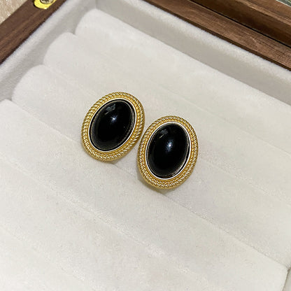 琺瑯幾何復古項鍊套組