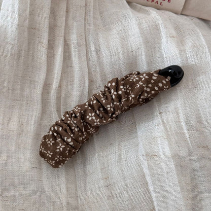 碎花簡約髮夾