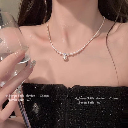 珍珠簡約項鍊