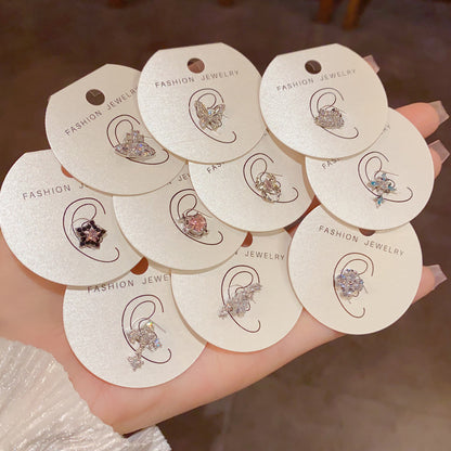 小巧簡約耳骨釘－細節特寫1｜https://igowo.tw/