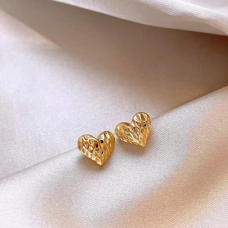 金色圓圈復古耳環－細節特寫6｜https://igowo.tw/