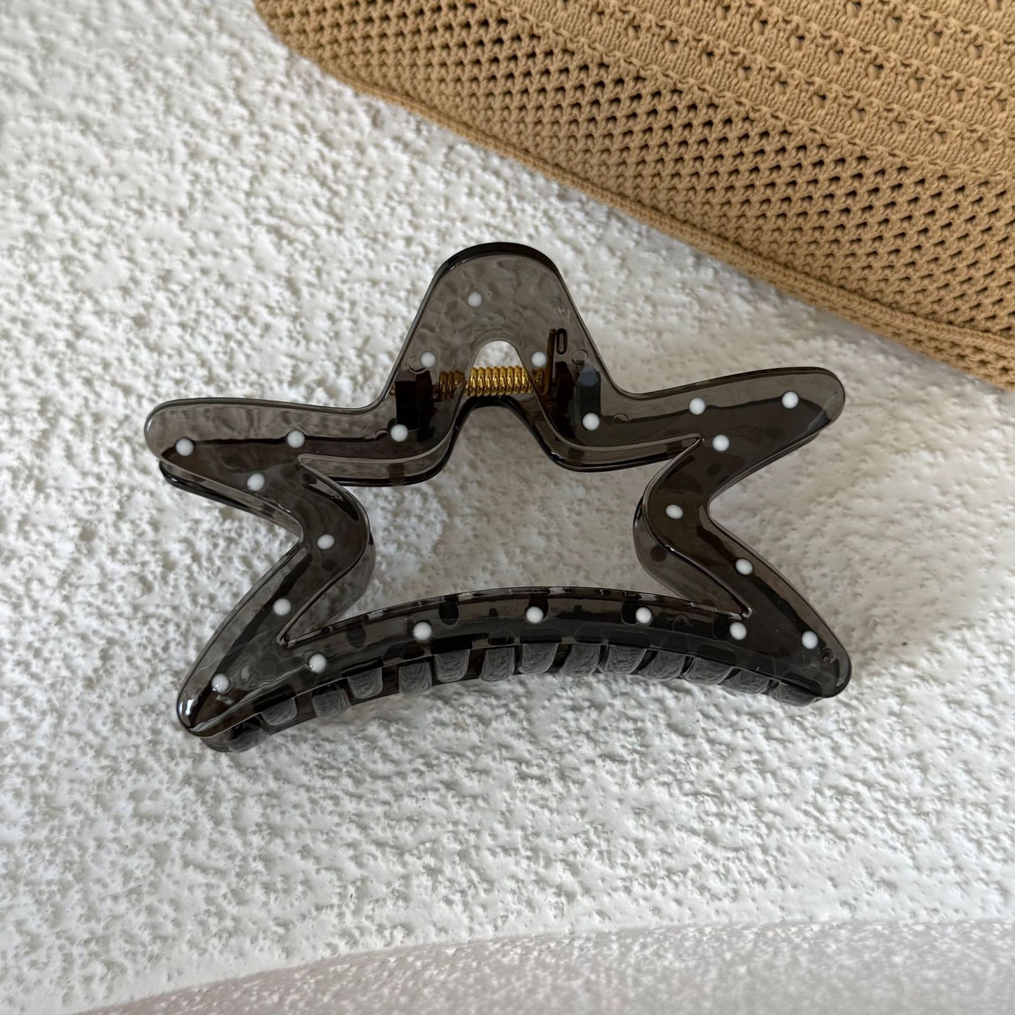 波點星星鯊魚夾