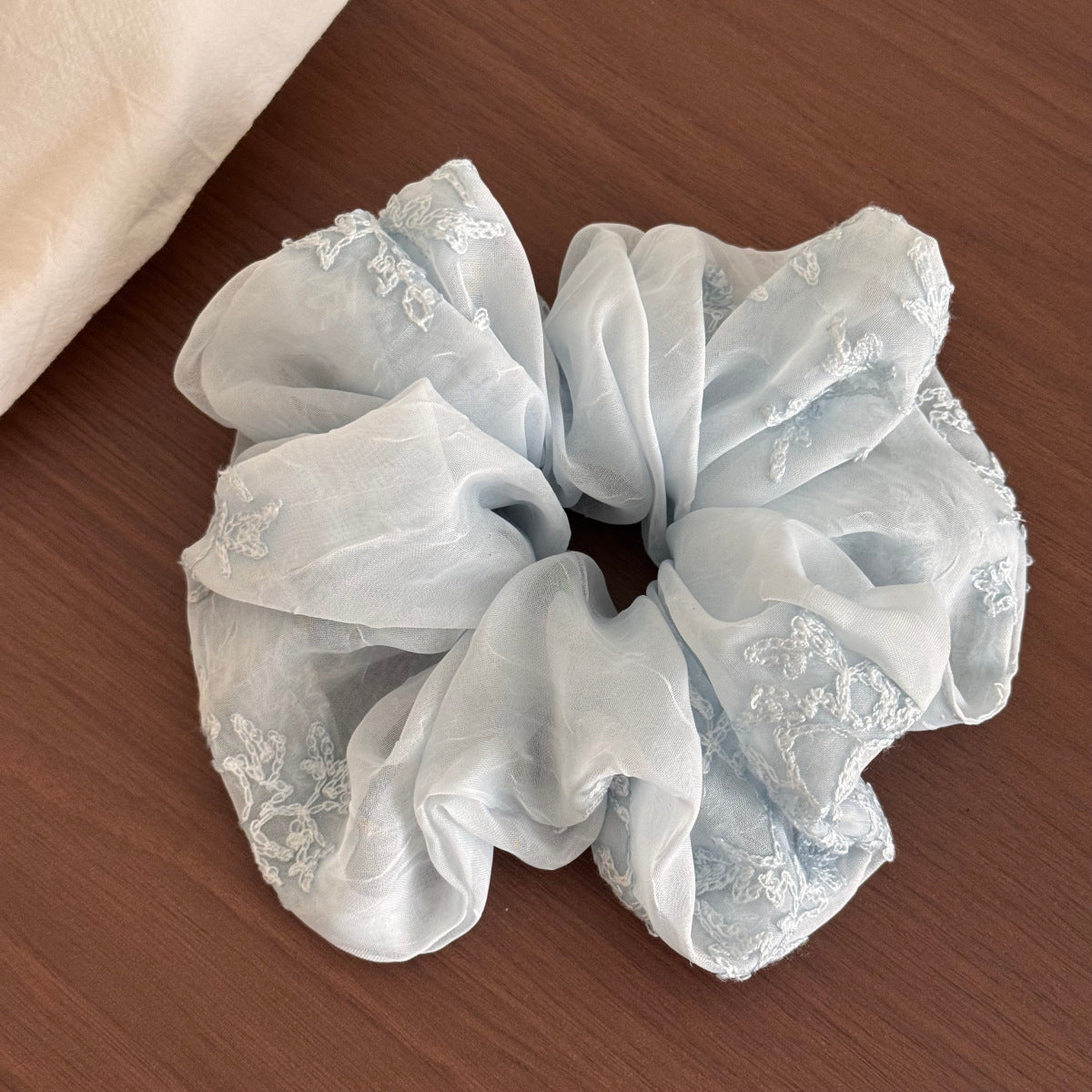 大腸圈刺繡髮圈