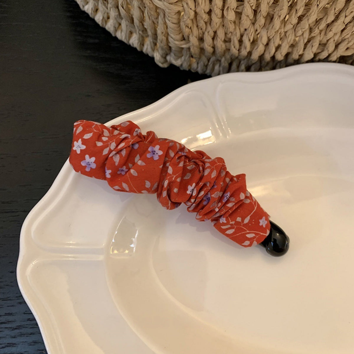 布面簡約髮夾