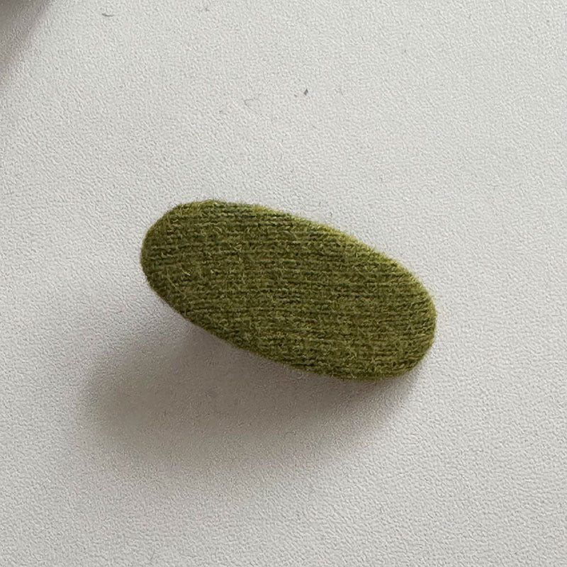 布面簡約髮夾