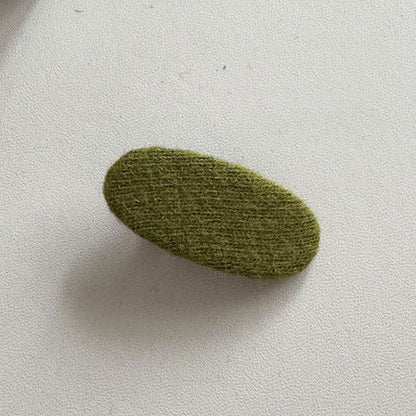 布面簡約髮夾