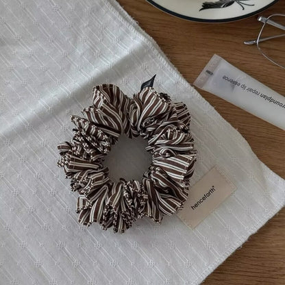 布面豹紋大腸圈髮圈