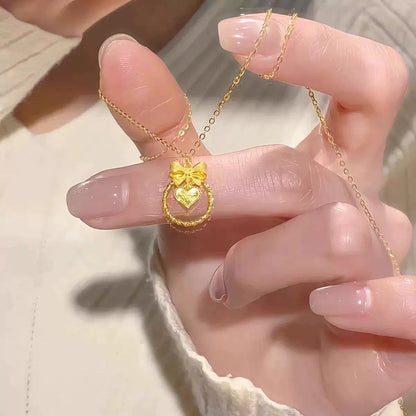 珍珠愛心墜飾項鍊－細節特寫52｜https://igowo.tw/