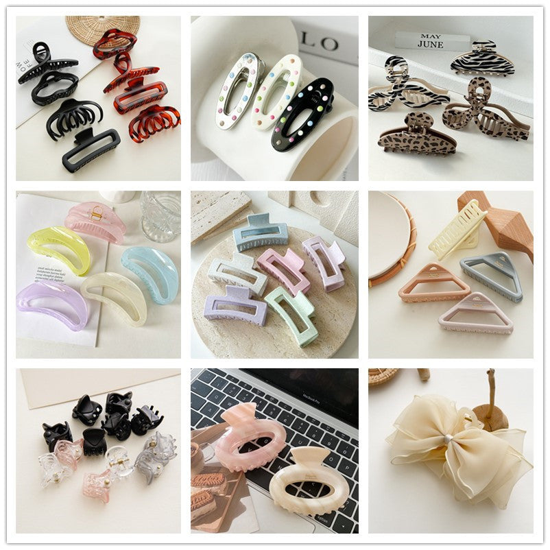 簡約經典鯊魚夾－商品主圖｜https://igowo.tw/