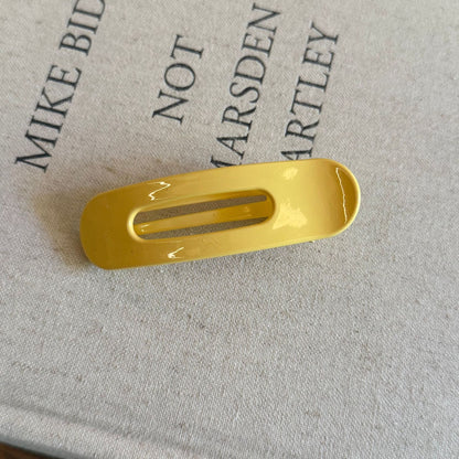 繽紛橢圓髮夾