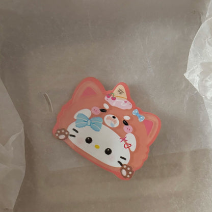 壓克力貓咪卡通髮夾