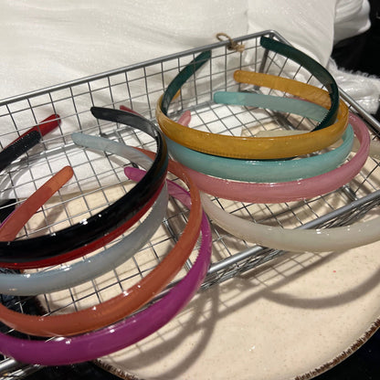 彩色簡約髮箍－商品主圖｜https://igowo.tw/