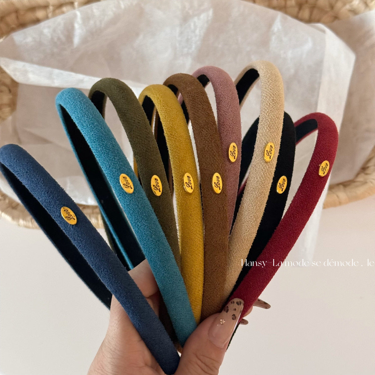 復古簡約髮箍－商品主圖｜https://igowo.tw/