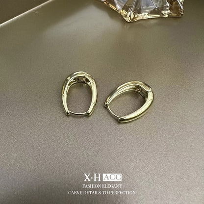 金屬簡約耳環－細節特寫57｜https://igowo.tw/