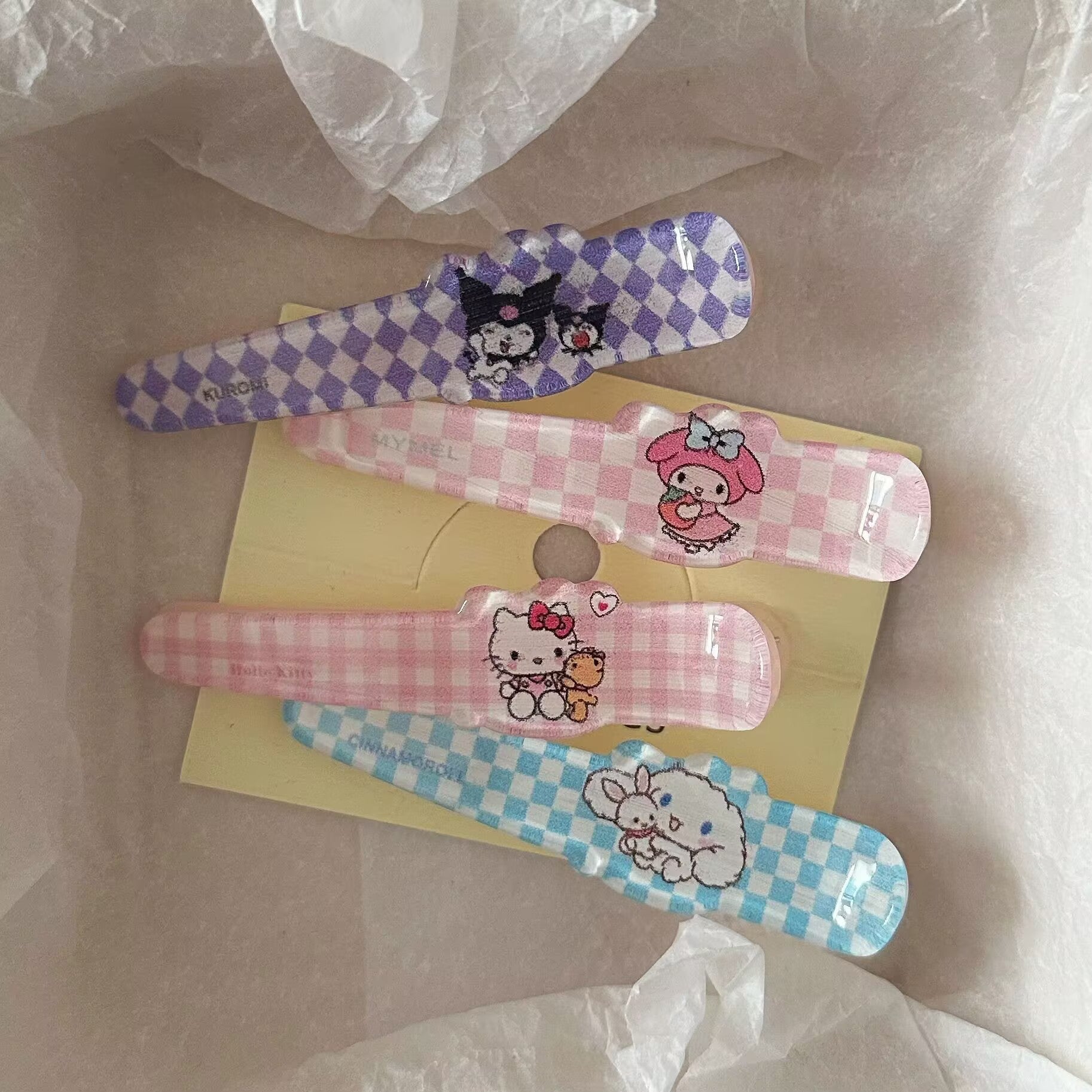 繽紛貓咪髮夾－商品主圖｜https://igowo.tw/