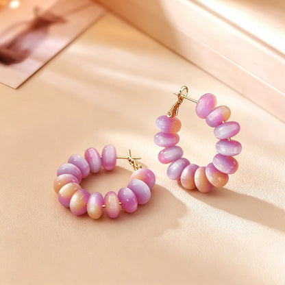 繽紛簡約耳環