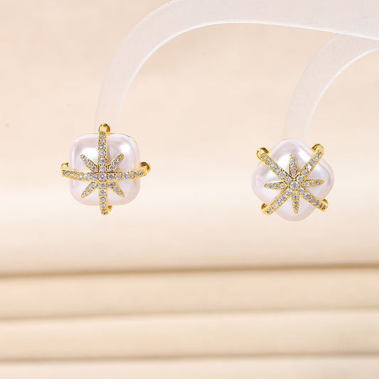 S925星星耳釘－商品主圖｜https://igowo.tw/