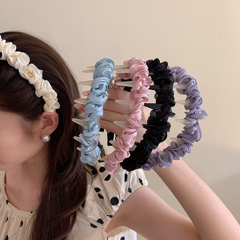 布面纏繞髮箍－商品主圖｜https://igowo.tw/