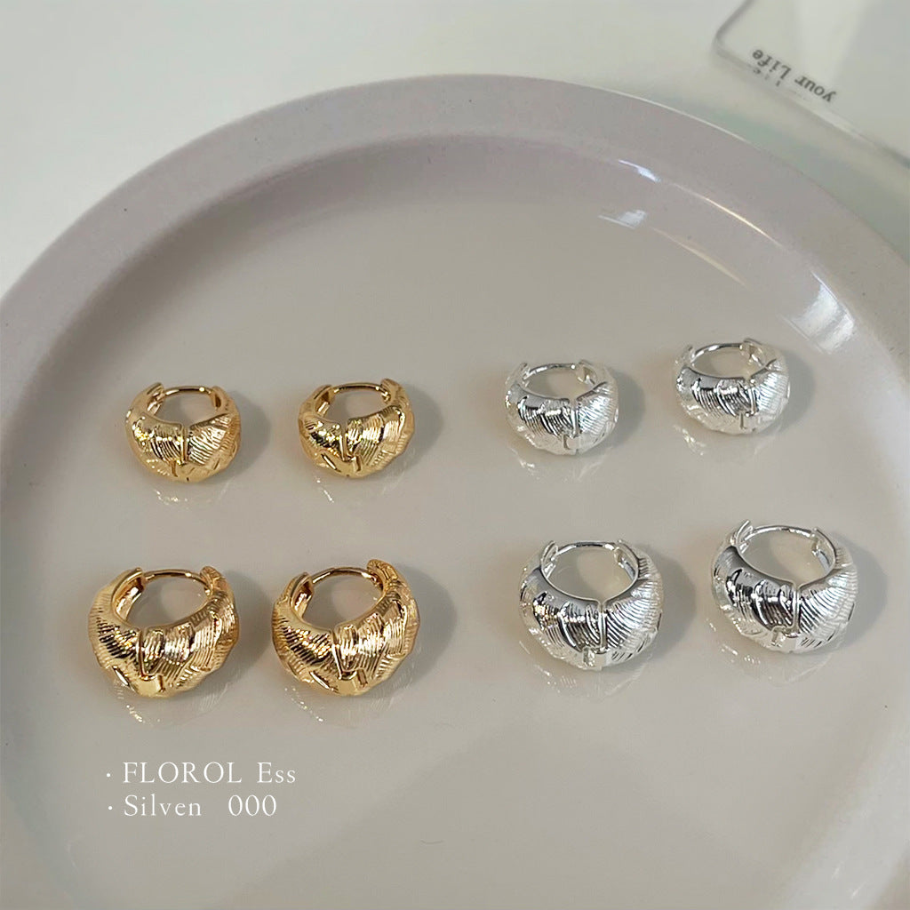 幾何電鍍耳環－商品主圖｜https://igowo.tw/