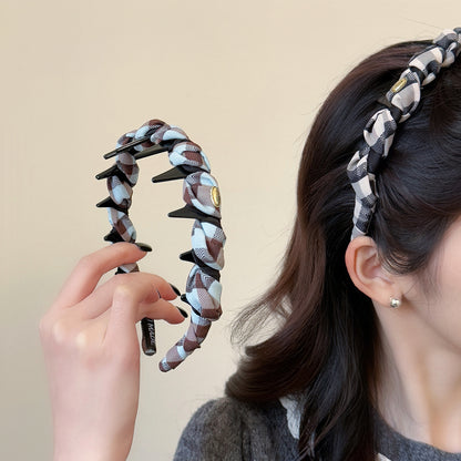 波浪纏繞髮箍－商品主圖｜https://igowo.tw/