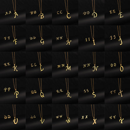 字母簡約耳釘－商品主圖｜https://igowo.tw/