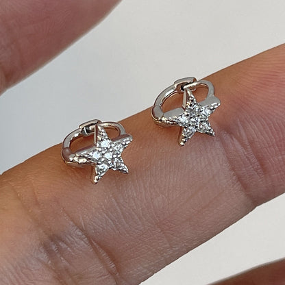 星星小巧簡約耳扣