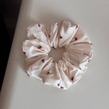 布面格紋蝴蝶結髮箍